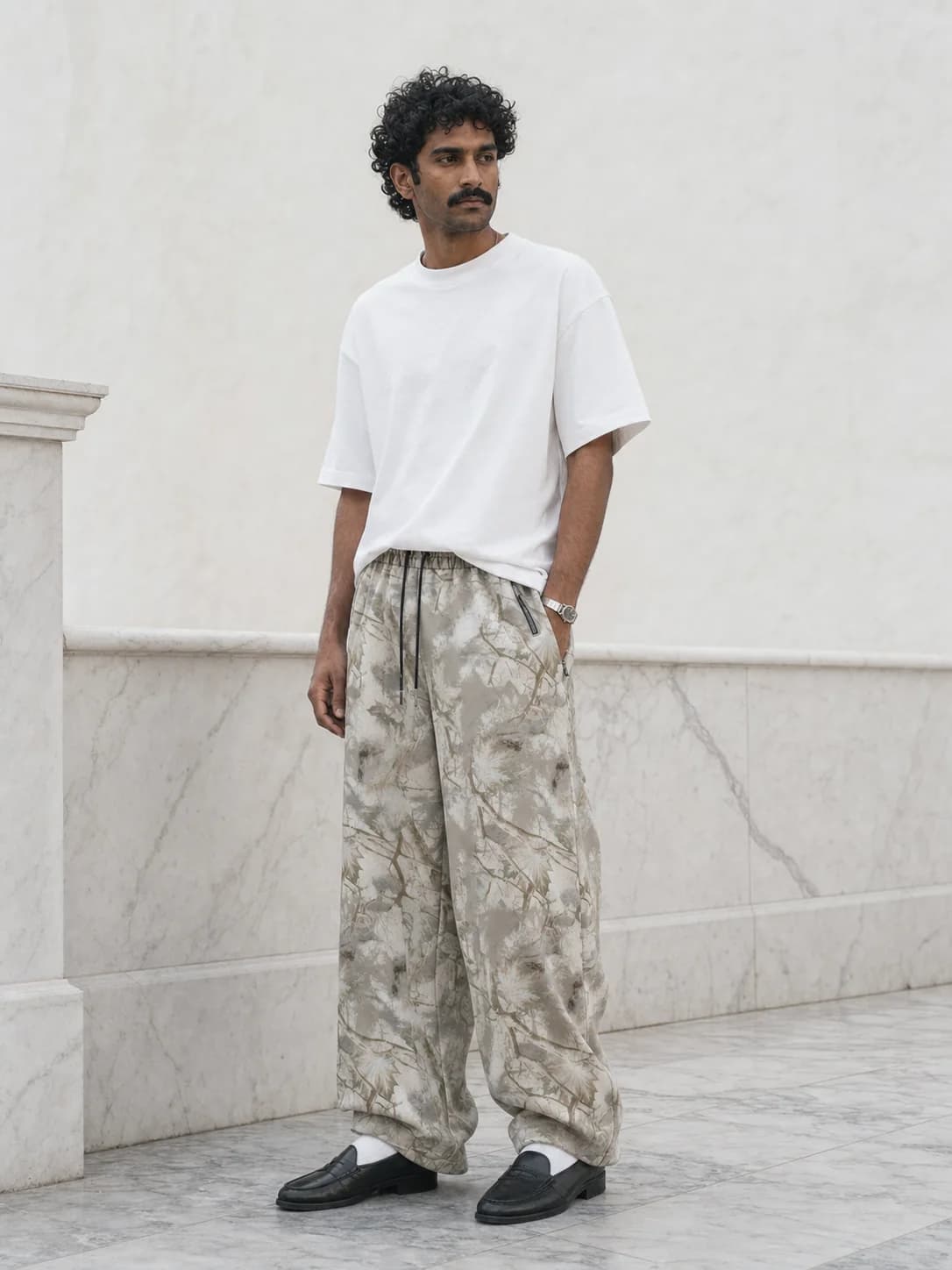 Stone Mist jogger portrait